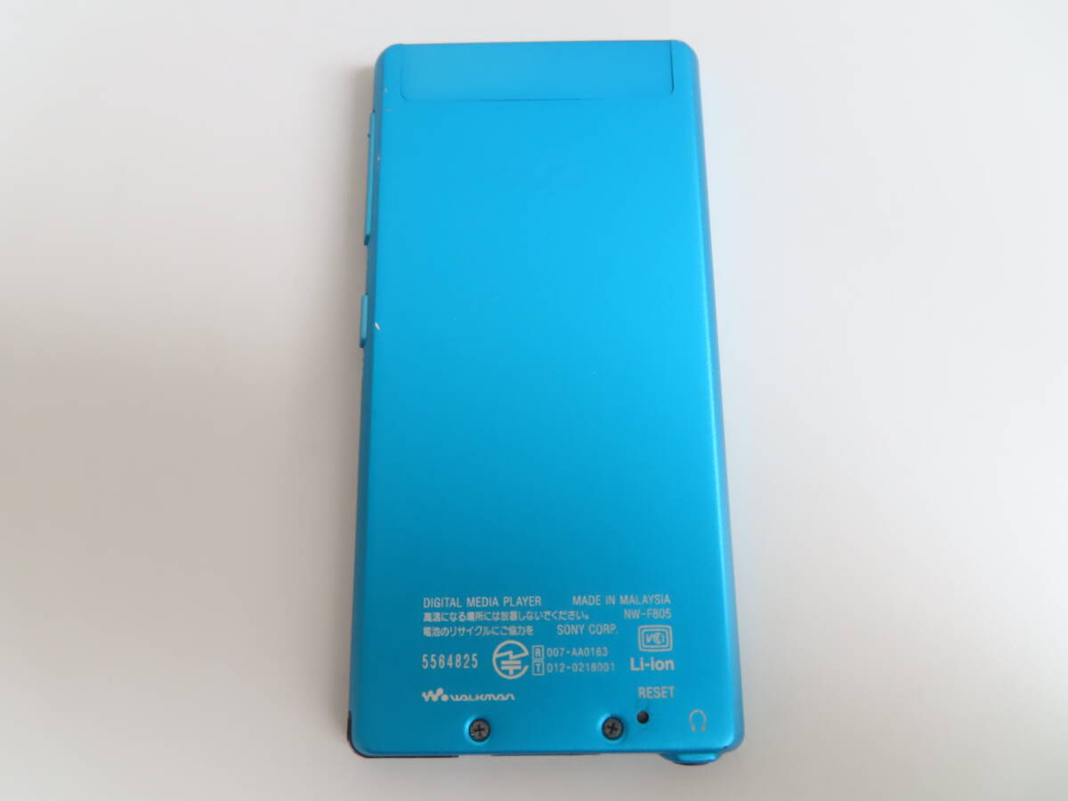 SONY WALKMAN Fシリーズ NW-F805 16GB ブルー Bluetooth対応の画像2