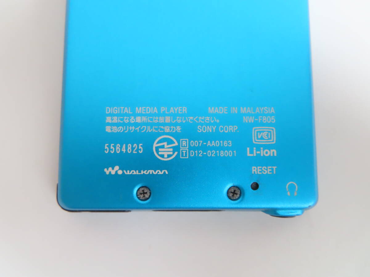 SONY WALKMAN Fシリーズ NW-F805 16GB ブルー Bluetooth対応の画像3