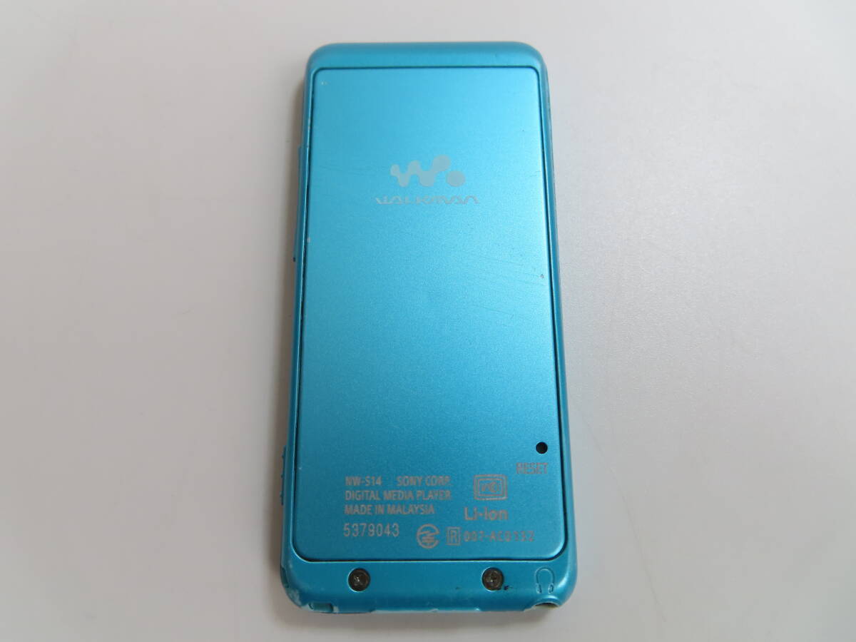 SONY WALKMAN Sシリーズ NW-S14 8GB ブルー Bluetooth対応_画像2