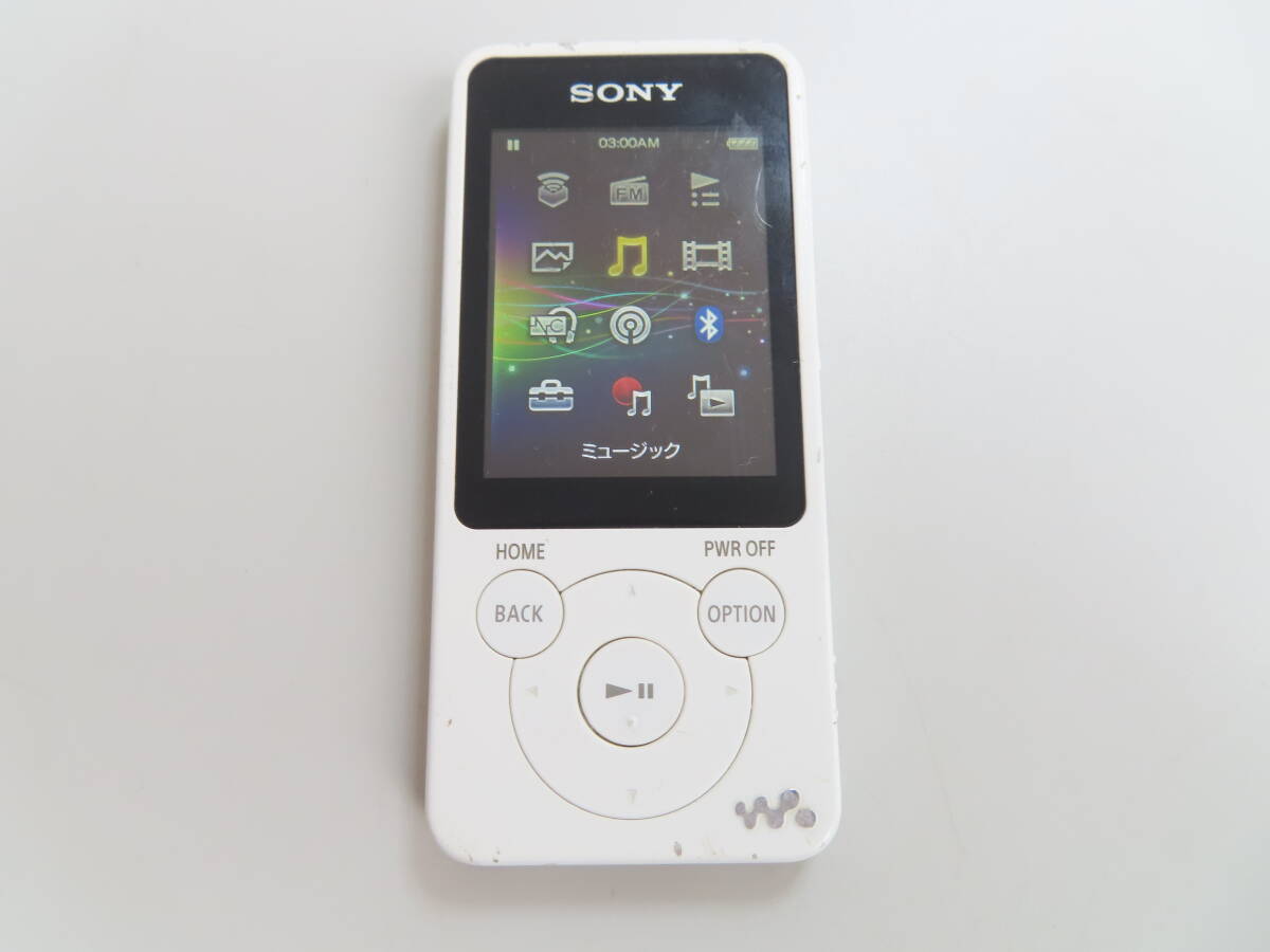 SONY WALKMAN Sシリーズ NW-S14 8GB ホワイト Bluetooth対応_画像1