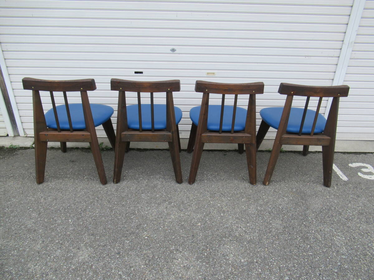 食卓椅子 ４脚セット 兵庫県加古川市より１００Km 以内の方は送料無料です。の画像3