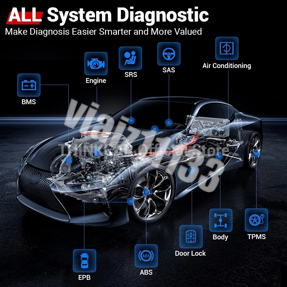 注目●Thinkcar-thinkdiag診断すべての車、完全なシステム、16リセットサービス、OBD2、ecuコーディング、アクティブテストの画像2