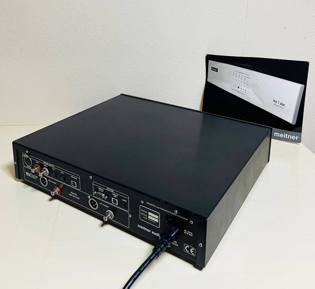 マイトナー オーディオ Meitner Audio MA1 DAC D/Aコンバーターの画像4