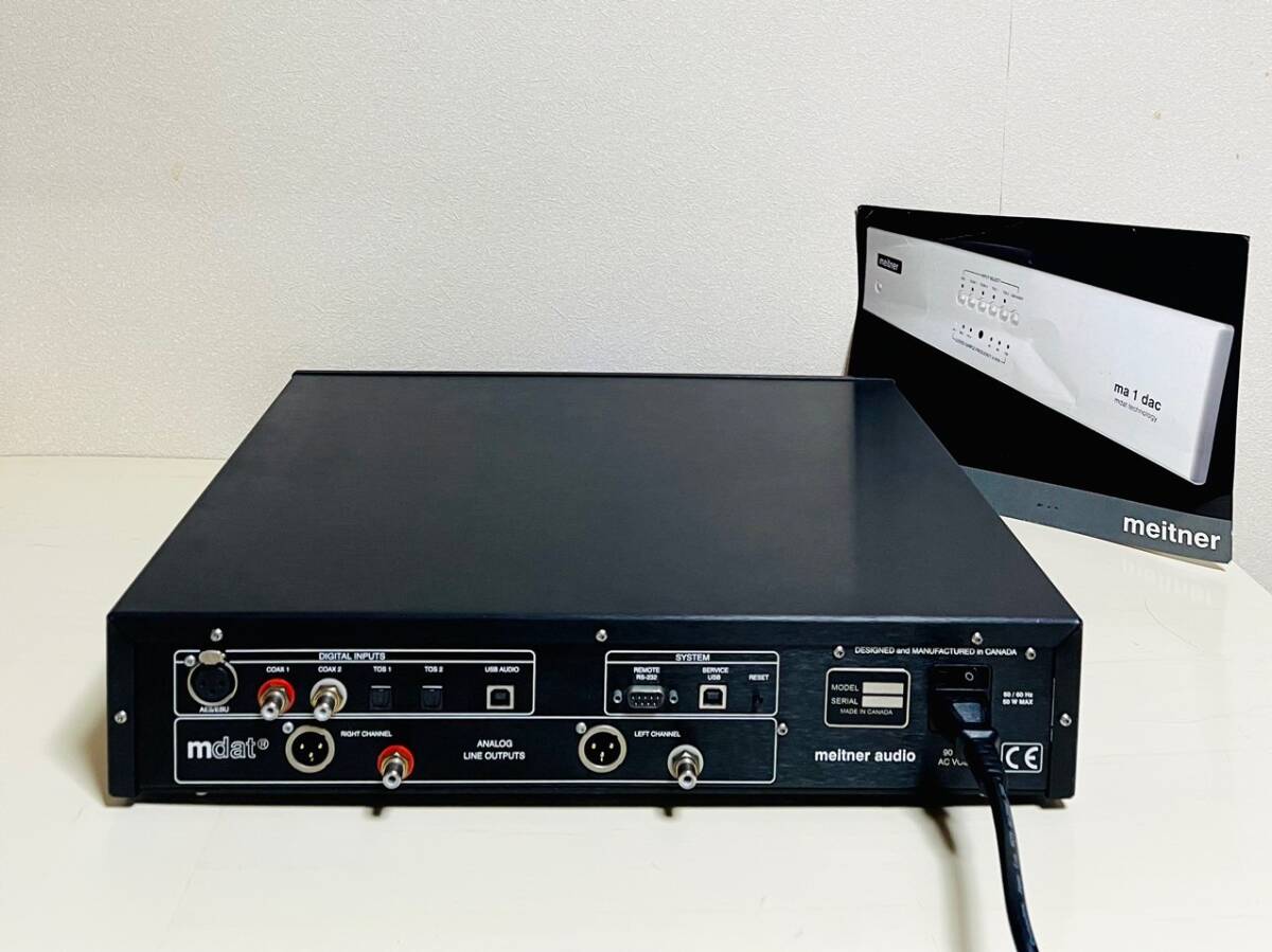 マイトナー オーディオ Meitner Audio MA1 DAC D/Aコンバーターの画像2