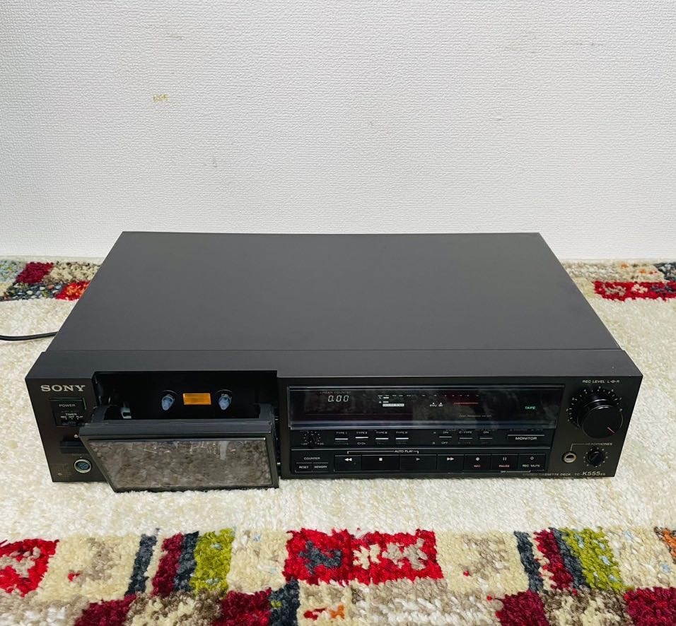SONY ソニー TC-K555ES カセットデッキ。_画像1