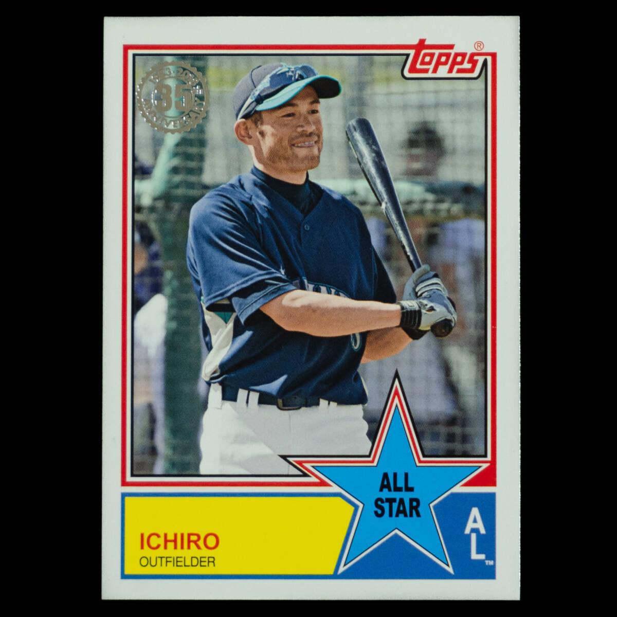 イチロー 2018 Topps ベースカード No.83AS-46_画像1