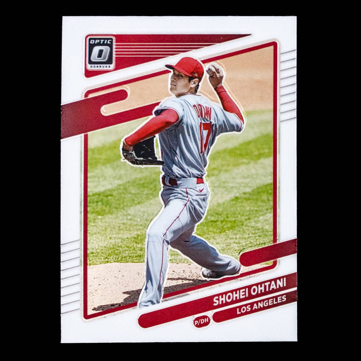 大谷翔平 2021 PANINI DONRUSS OPTIC BASEBALL ベースカード No.192_画像1