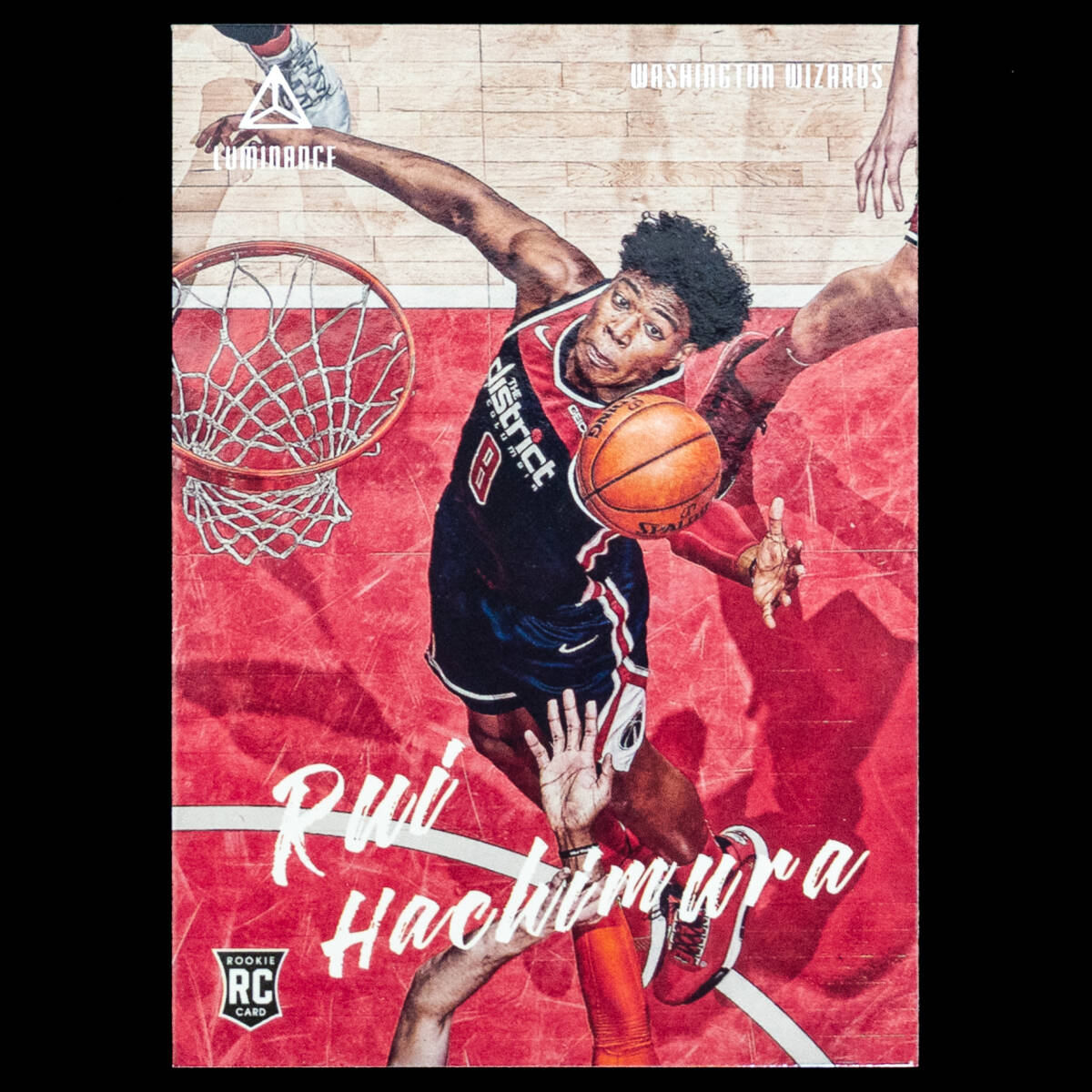 八村塁 2019-20 PANINI CHRONICLES LUMINANCE BASKETBALL ルーキーカード ベースカード No.141_画像1