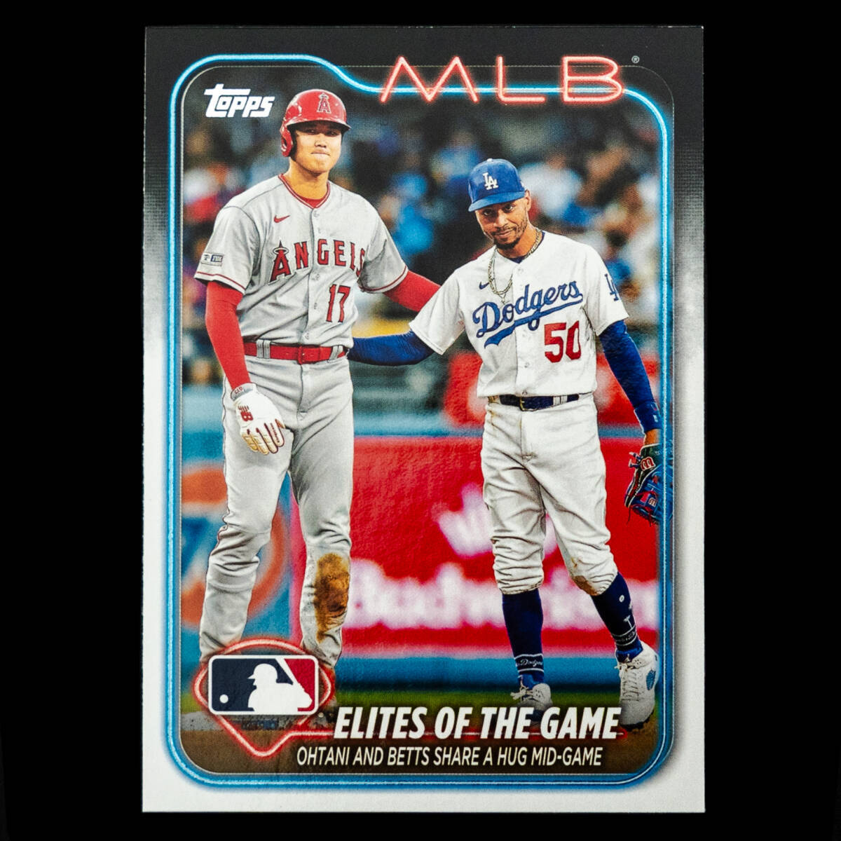 大谷翔平・ムーキー・ベッツ 2024 Topps Series One ベースカード No.138 シリーズ1 Mookie Betts_画像1