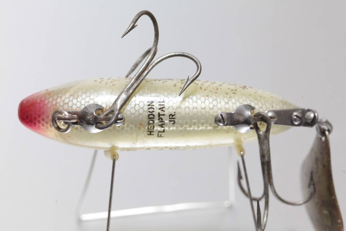 出品翌日終了 オールド ヘドン フラップテール ジュニア SS Heddon Flaptail Jr. ダーテイングザラ の画像7