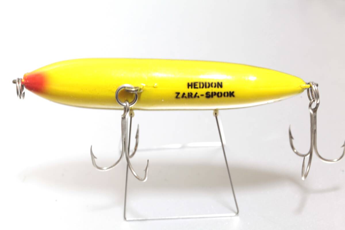 出品当日終了 美品 オールド ヘドン ザラスプーク 2nd BF Heddon Zara Spook レーベル ホッパーストッパー スミスウィックの画像5