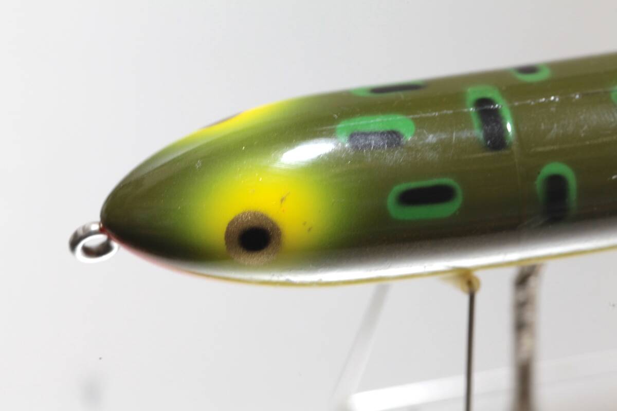 出品当日終了 オールド ヘドン ザラスプーク 3rd BF Heddon Zara Spook 反りザラ レーベル ホッパーストッパー スミスウィック_画像9