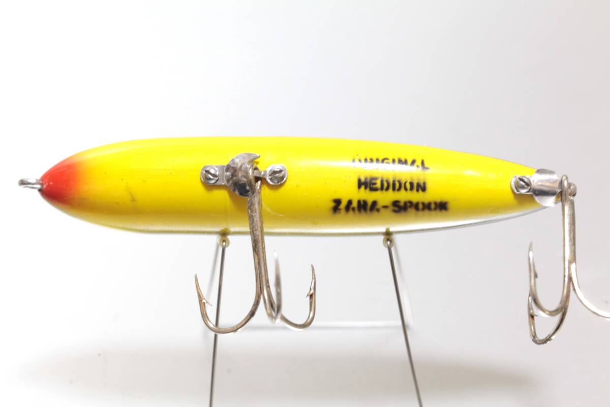 出品当日終了 オールド ヘドン ザラスプーク 3rd BF Heddon Zara Spook 反りザラ レーベル ホッパーストッパー スミスウィック_画像5