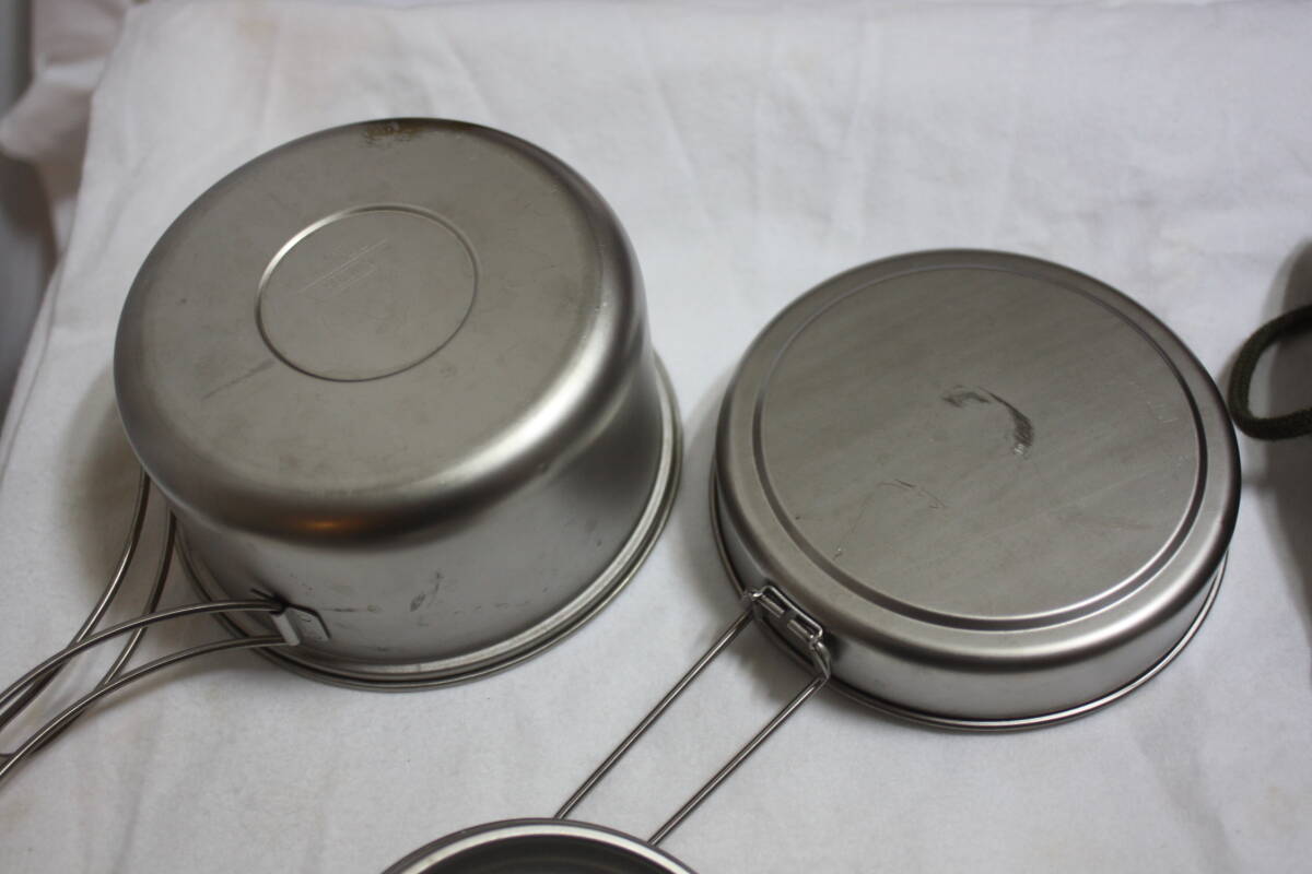 TURBO STOVE アウトドア用セット　MSR TITANIUM A&F COUNTRY ALL TITANIUM 　中古_画像6