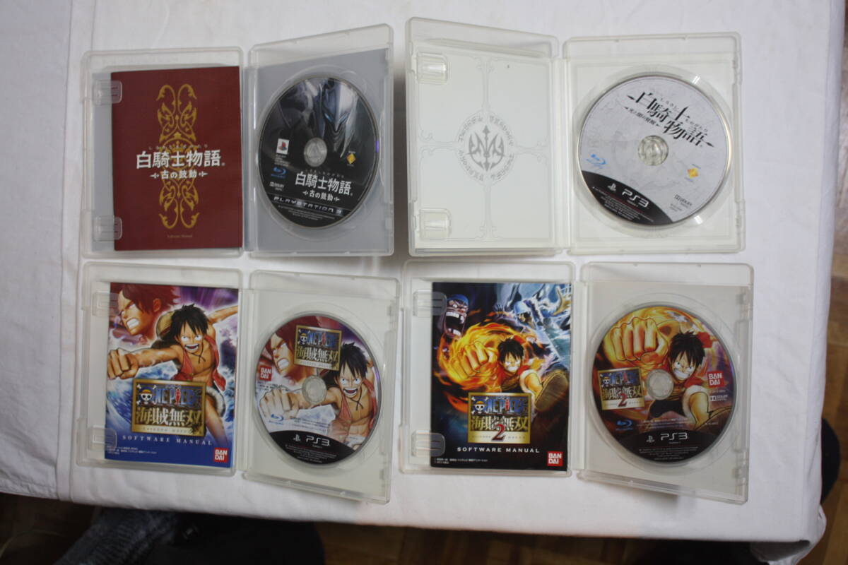 PS3 ソフト まとめ(10本セット） 真・三國無双/白騎士物語/モンスターハンター/ワンピース　USED_画像7