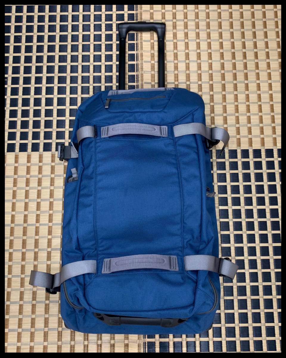 【送料無料】希少 patagonia パタゴニア / トランスポート ローラー90L グラスブルー キャリーバッグ トラベルケース スーツケース