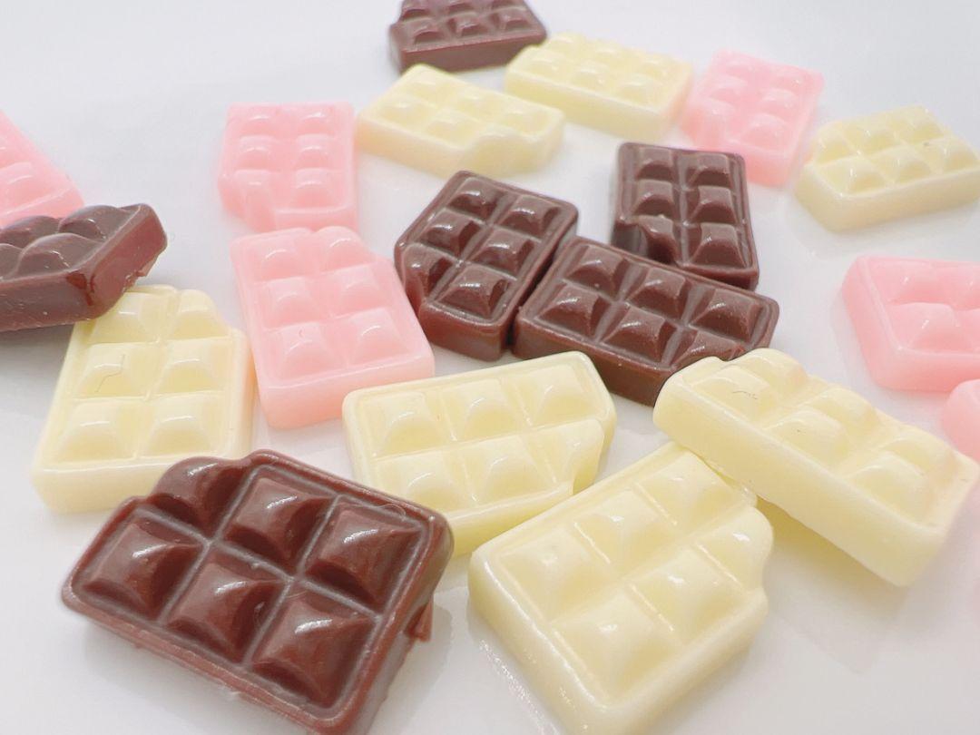  smaller chocolate 20 piece [ color Random ] deco parts plastic parts Mini size 