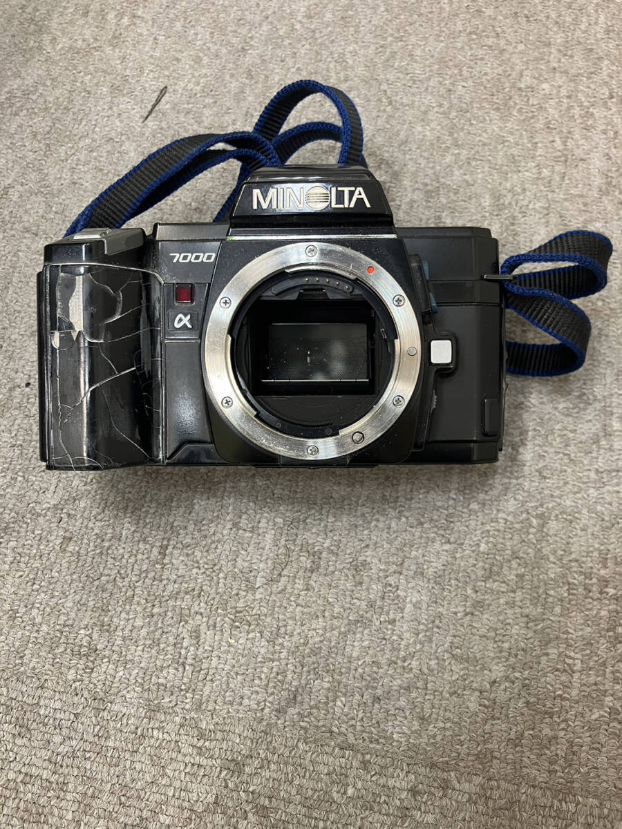 【RSA-2994a】【1円～】 カメラおまとめ Canon EOS630 MINOLTA 7000 9000 α SRT101 キャノン コニカミノルタ ジャンク品 動作未確認 の画像7