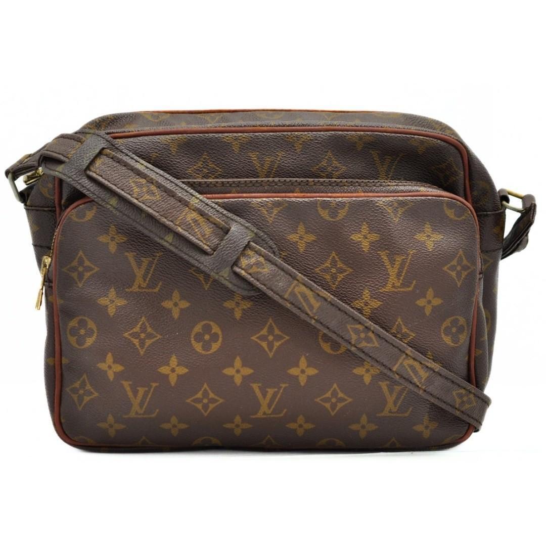 美品 Louis Vuitton ルイヴィトン モノグラム 旧 ナイル ミグラトゥール ショルダーバッグ_画像1