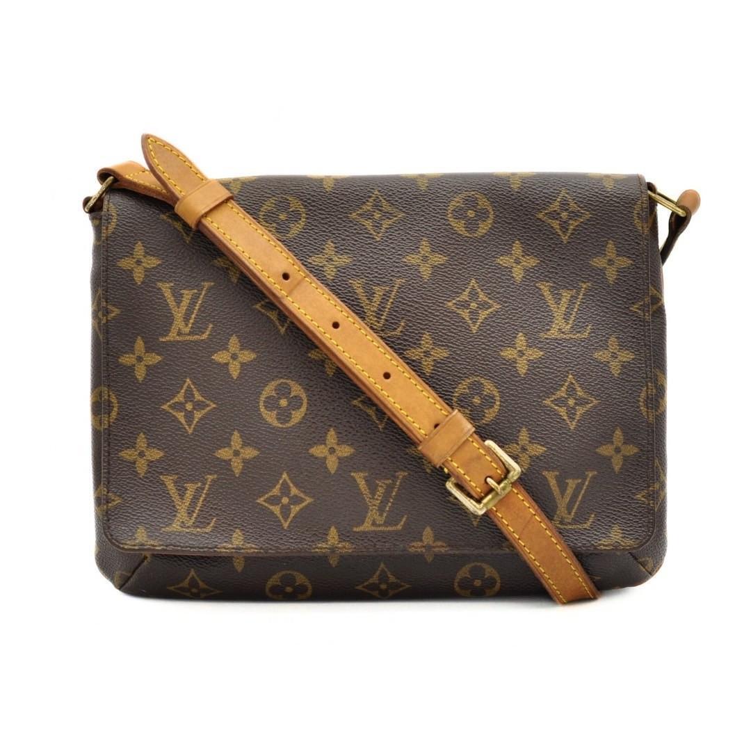 美品 Louis Vuitton ルイヴィトン モノグラム ミュゼットタンゴ ショート ショルダーバッグ_画像1