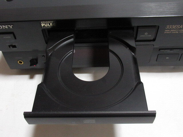 [ap0 BY8288] SONY ソニー CDP-333-ESA コンパクトディスクプレーヤー CDデッキ CDプレーヤーの画像3