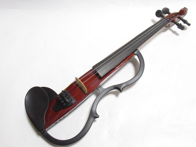 [ap1 BY8499] YAMAHA ヤマハ サイレントバイオリン SILENT Violin SV130 ソフトケース付きの画像2
