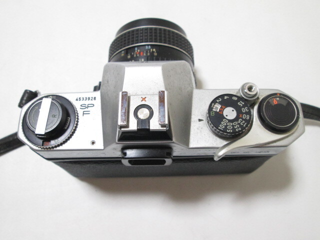 [ap1 HN8560] PENTAX ペンタックス SPF SPOTMATIC フィルムカメラ / SMC TAKUMAR f1.8 55mm レンズ の画像6