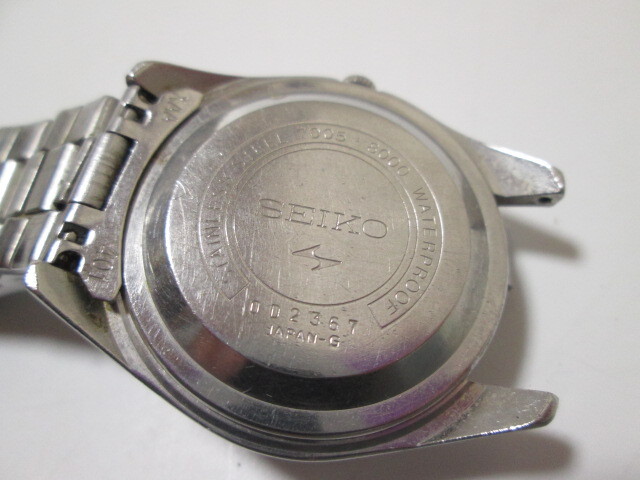 [ap2 BY8761] SEIKO セイコー AUTOMATIC 自動巻き 7005-8000 17石 腕時計 【稼働品】の画像8