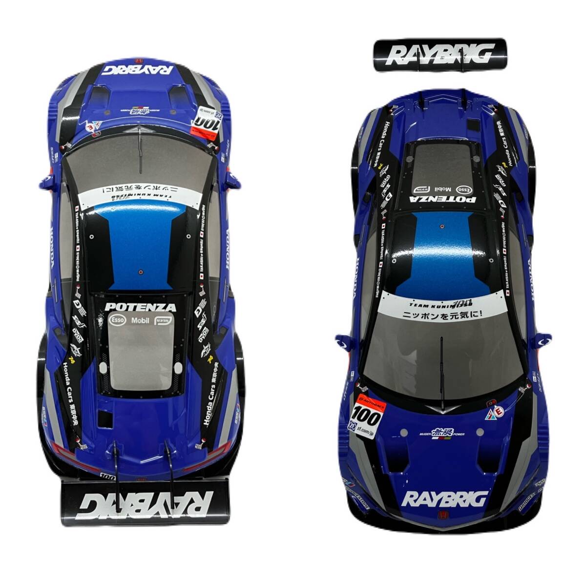 【ラジコン】＊プロポ付き＊TAMIYA タミヤ HONDA ホンダ RAYBRIG レイブリック NSX CONCEPT-GT NSXコンセプトGT ボディ組立塗装済品 RCカーの画像5