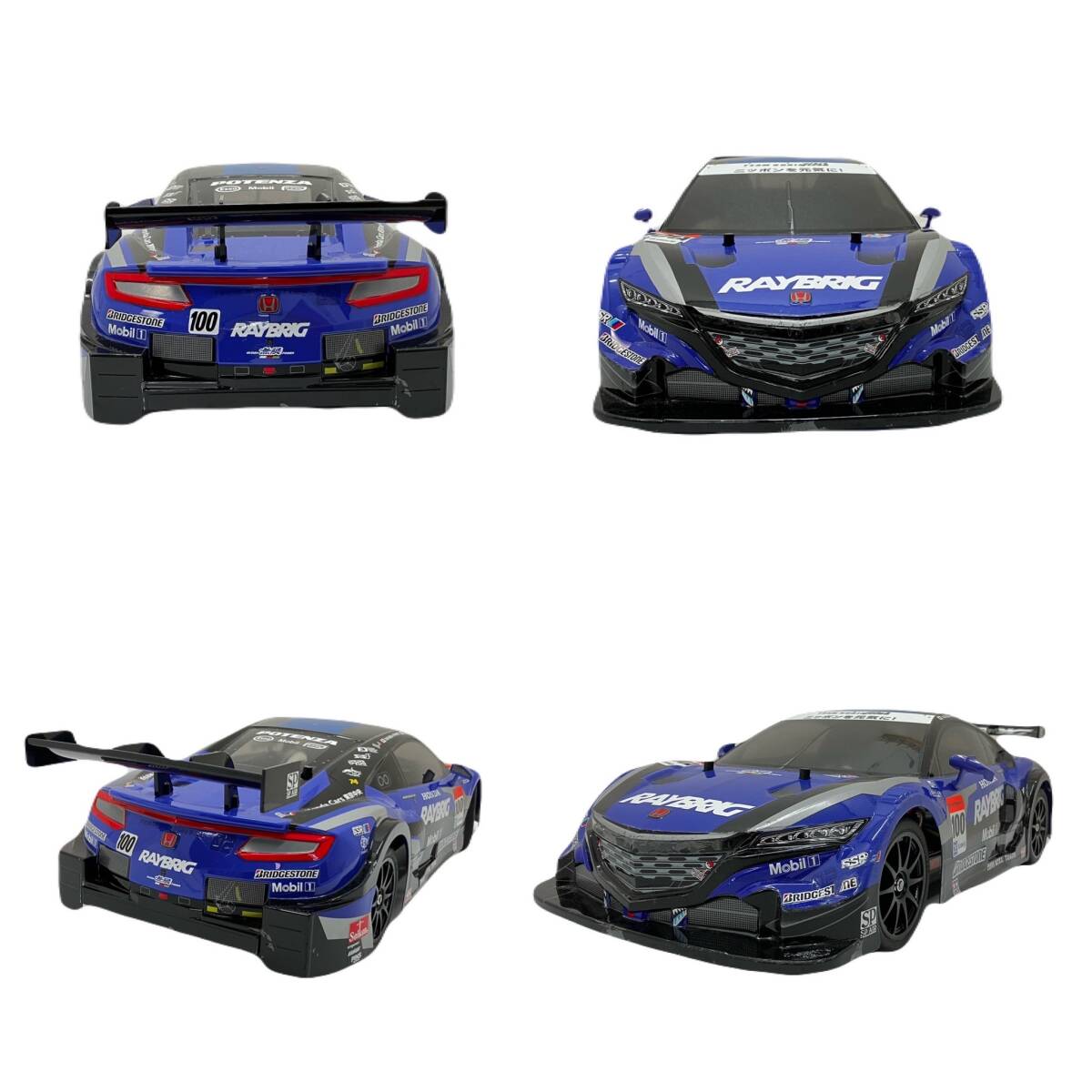 【ラジコン】＊プロポ付き＊TAMIYA タミヤ HONDA ホンダ RAYBRIG レイブリック NSX CONCEPT-GT NSXコンセプトGT ボディ組立塗装済品 RCカーの画像3