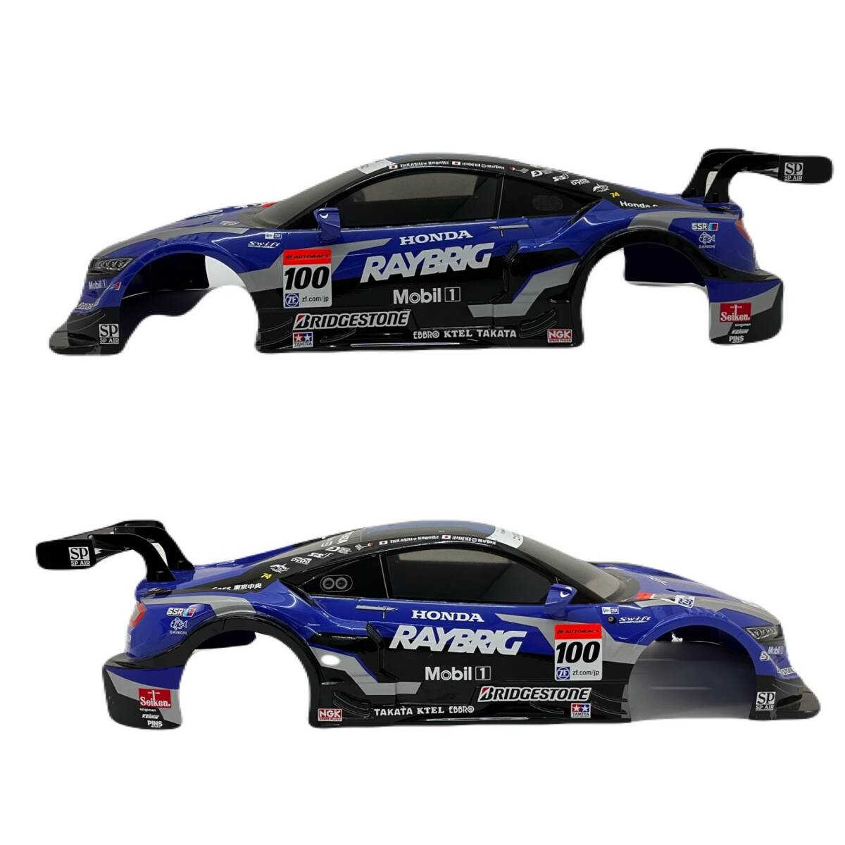 【ラジコン】＊プロポ付き＊TAMIYA タミヤ HONDA ホンダ RAYBRIG レイブリック NSX CONCEPT-GT NSXコンセプトGT ボディ組立塗装済品 RCカーの画像4