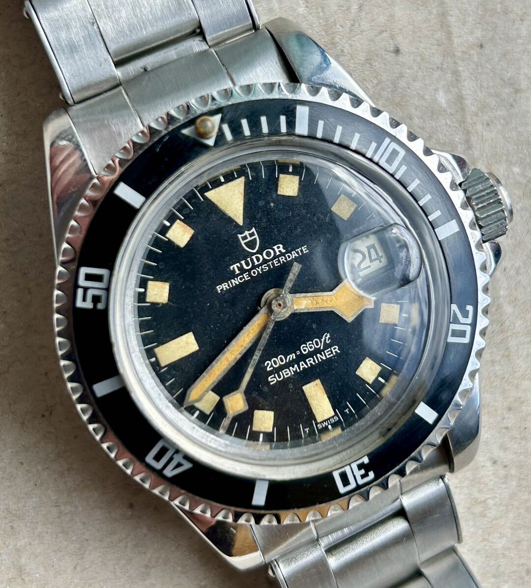 TUDOR submariner Swiss -cal搭載［9411/0］DＡTＥ アンティークの画像1