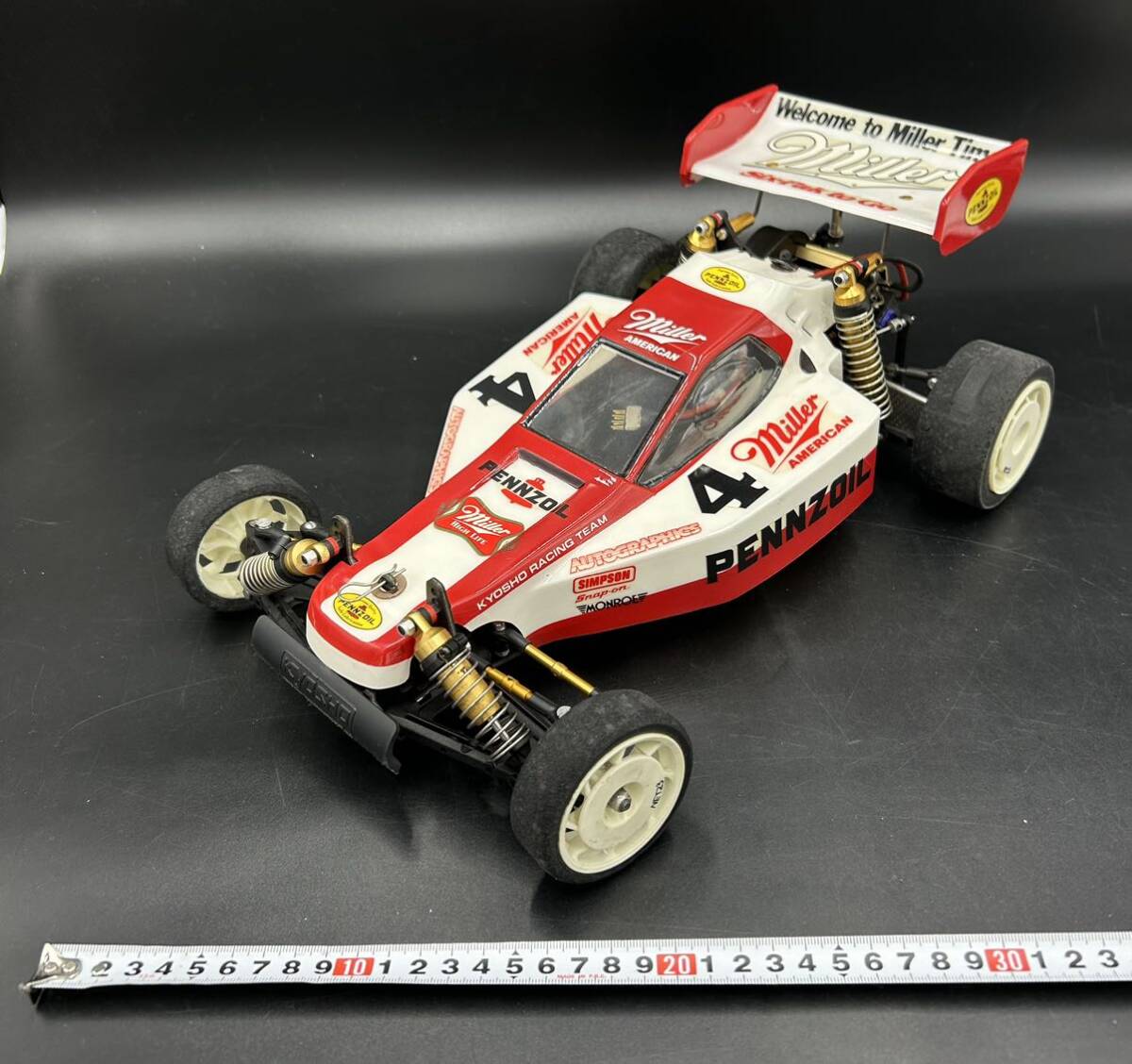 ０４１２Ｅ KYOSHO 京商 オプティマ？ / LE MANS SPORTS H-240S 京商 レーシングモーター ル・マン スポーツの画像1