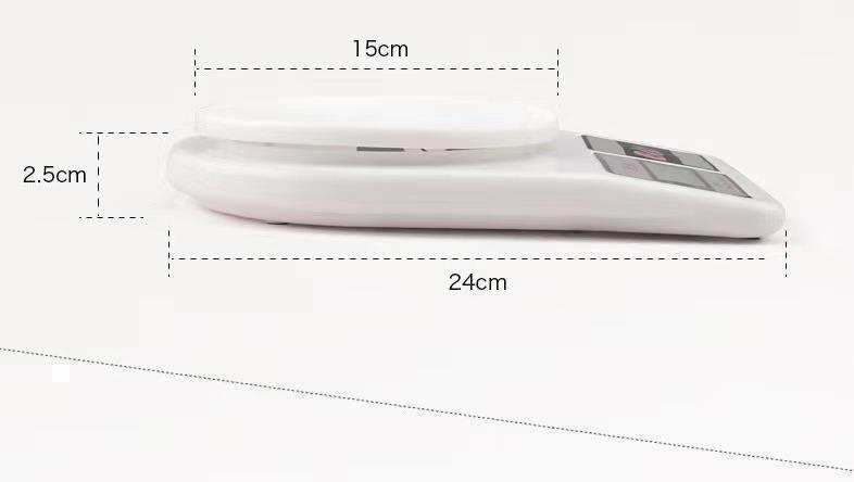 デジタルスケール 1g-10KG 電子秤 計量器 電池2本付_画像2