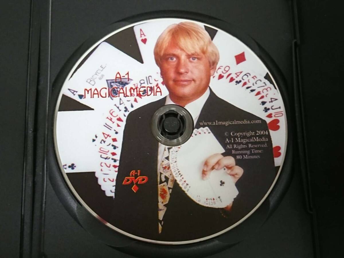 【D145】The Las Vegas Card Expert & Every Move A Move Allan Ackerman カード DVD マジック 手品の画像3