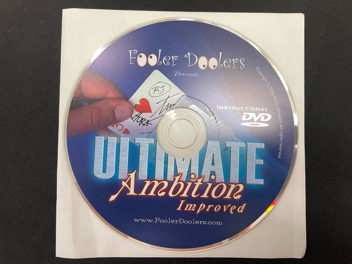 【M71】Ultimate Ambition Improved　アルティメットアンビション　DVD　レクチャー　マジック　手品_画像1