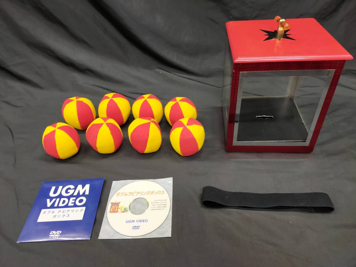 [G567] двойной a серьги-кольца box UGM мяч DVD Claw s выше салон stage gimik Magic фокус 