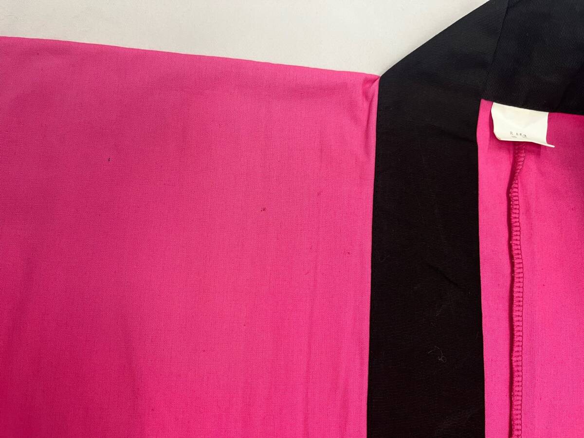 【JG304】難あり　半被　法被　半纏　綿　ピンク色　祭り　イベント　よさこい　衣装　和装　和服_画像5