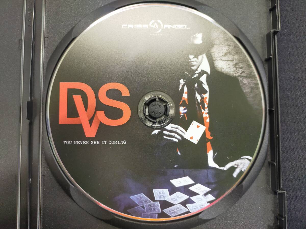 【D21】DVS Criss Angel クリス・エンジェル カード DVD ギミック マジック 手品の画像3