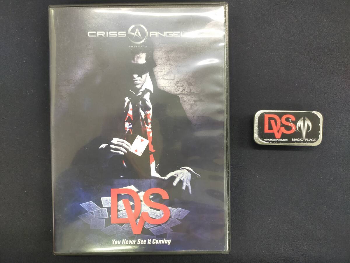 【D21】DVS Criss Angel クリス・エンジェル カード DVD ギミック マジック 手品の画像1