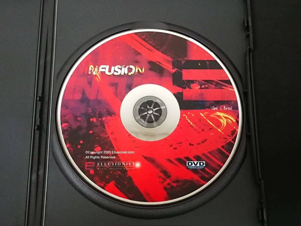 [D141]INFUSION in Fusion Geir Bratlie монета проникать DVD Magic manual rek коричневый - Trick 