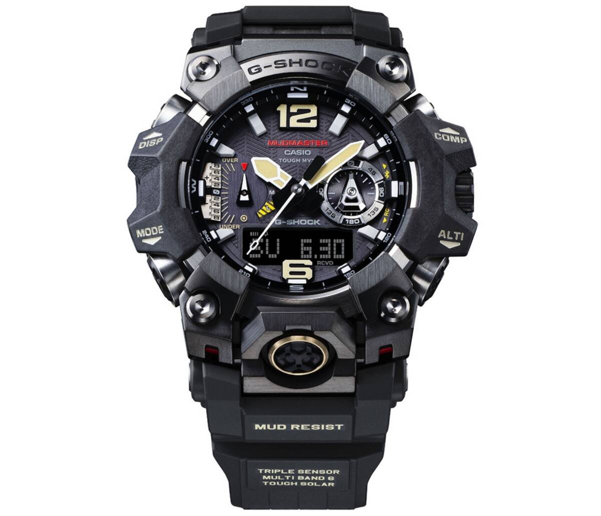 送料無料★国内正規品★新品・未使用★CASIO G-SHOCK MUDMASTER Bluetooth搭載 電波ソーラー GWG-B1000-1AJF★定価￥121,000 の画像4