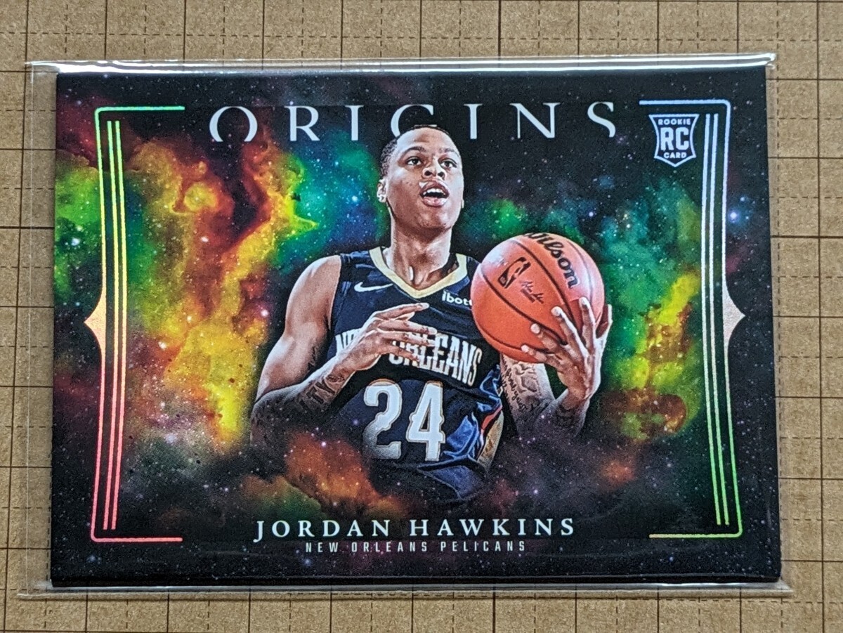 ジョーダン・ホーキンス【NBA 2023-24 PANINI ORIGINS BASKETBALL】JORDAN HAWKINS RC #108 ベースバリエーションの画像1