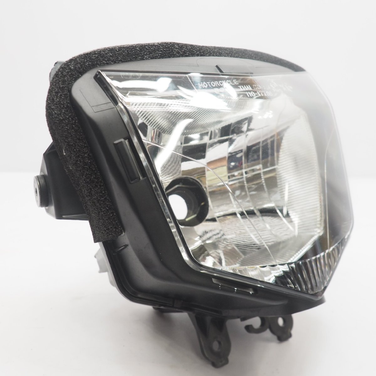 割れ無し!CRF250L 純正ヘッドライト ヘッドランプ MD44 headlight headlamp レンズ CRF250Mの画像2