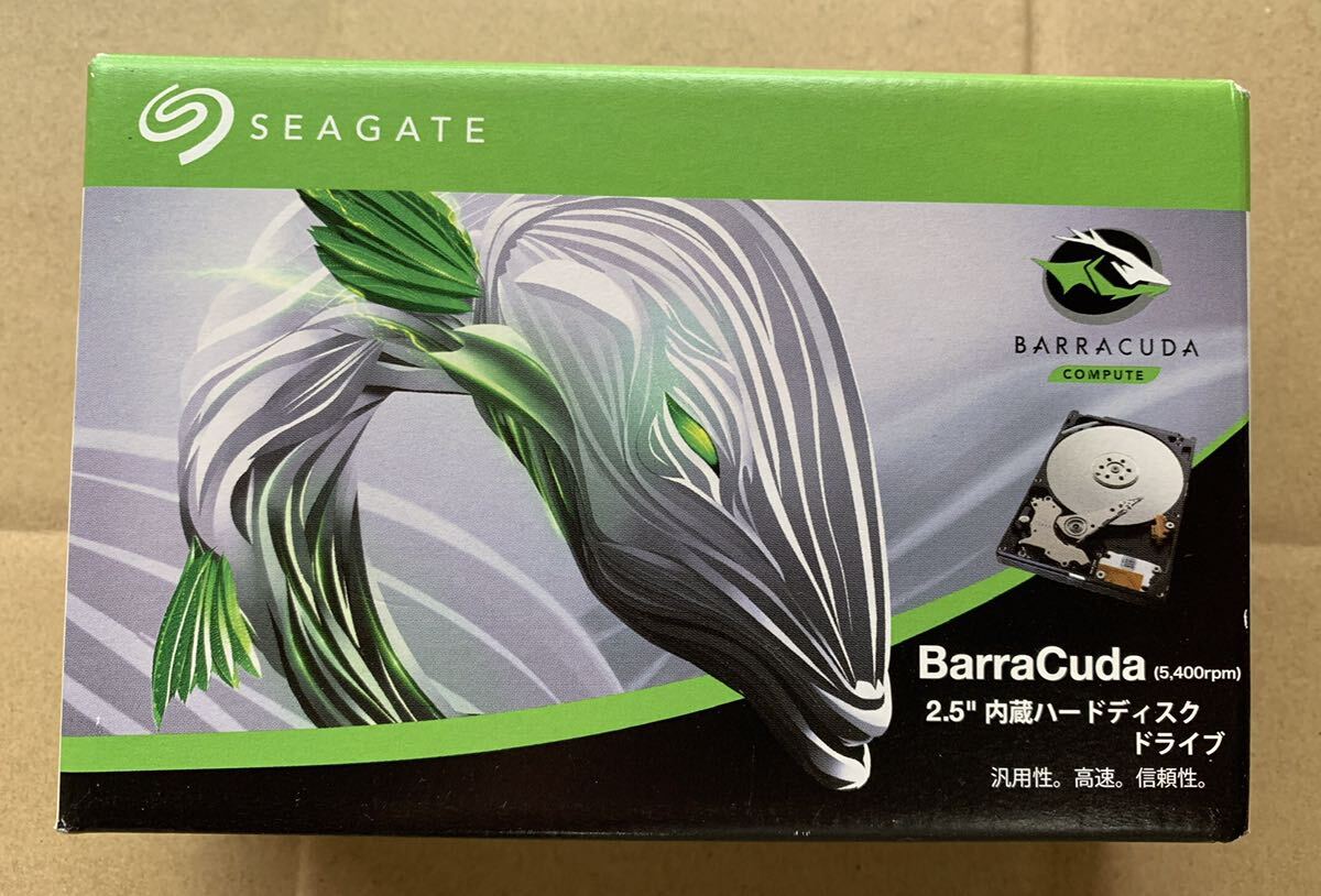 【未開封品】 SEAGATE BarraCuda ST500LM030 SATA HDD 500GB 2.5インチの画像1