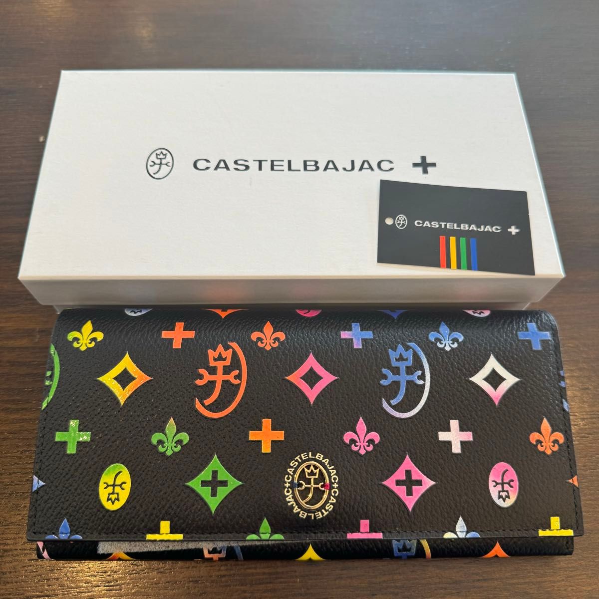 【未使用品】 CASTELBAJAC カステルバジャック 長財布 ジェルマン