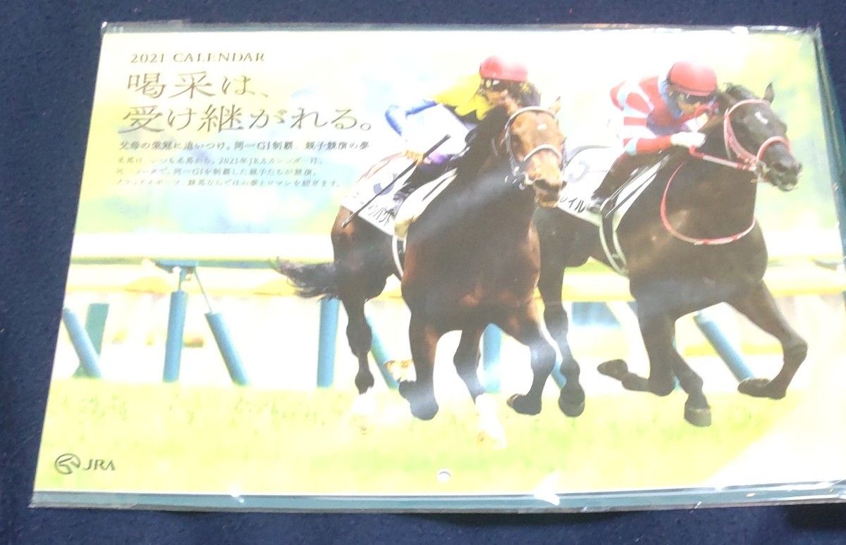 JRA オリジナル カレンダー 3冊 2018年 2021年 2022年 未開封