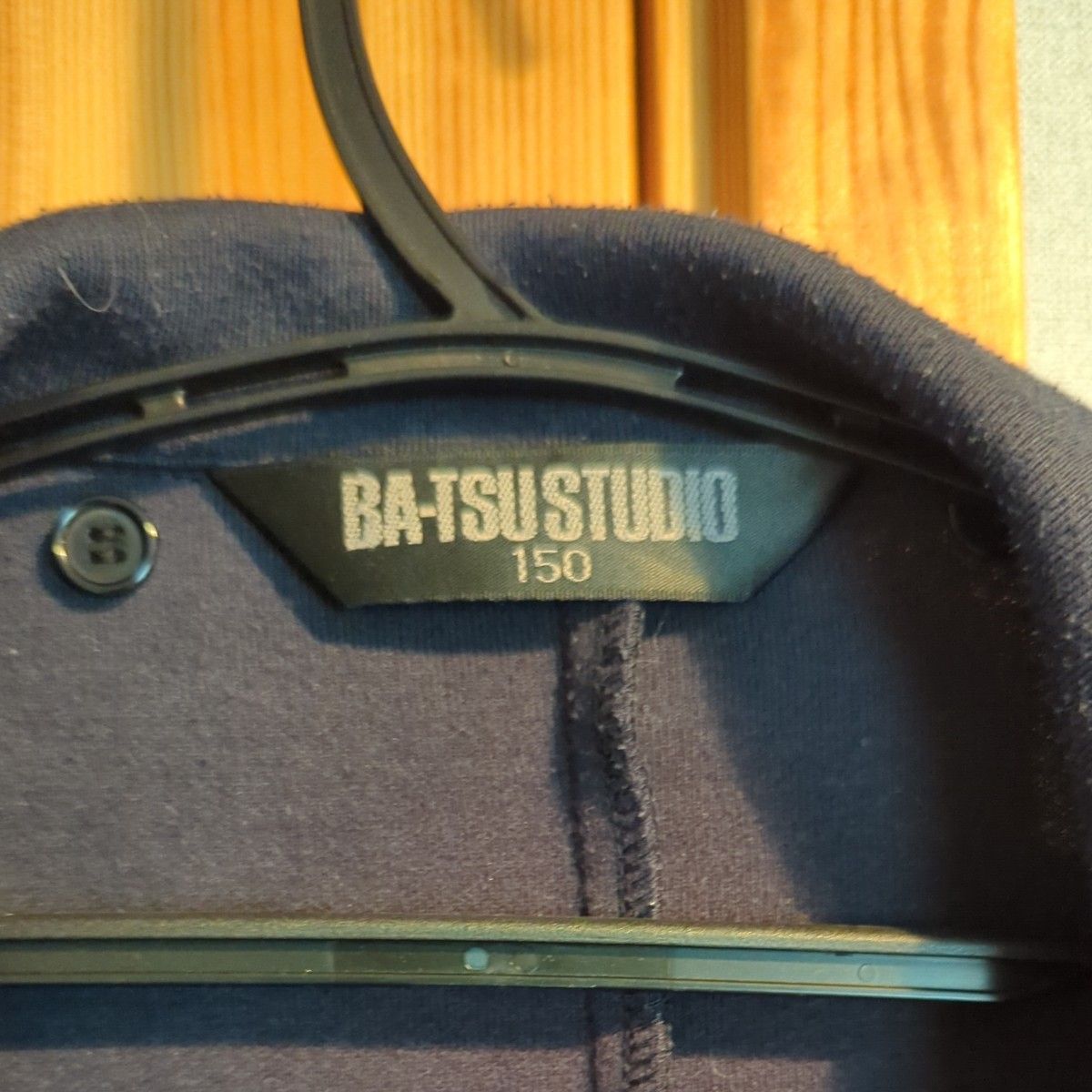 BA-TSU STUDIO  ジャケット ブレザー　 ネイビー　150　取外し可能フード付