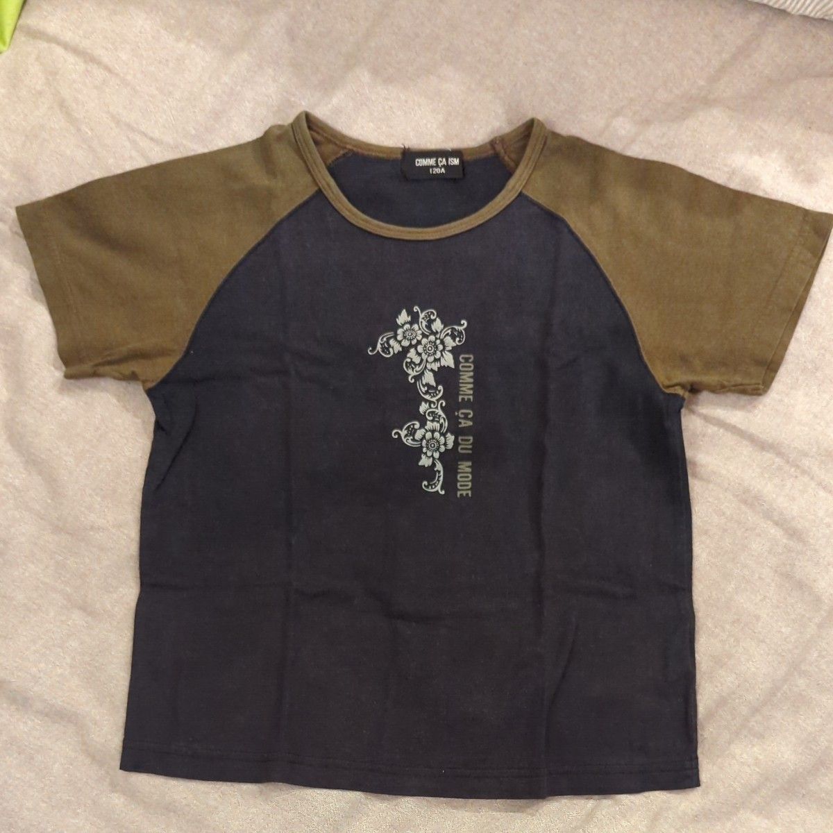 コムサ・デ・モード　COMME CA DU MODE　半袖Tシャツ　黒　120