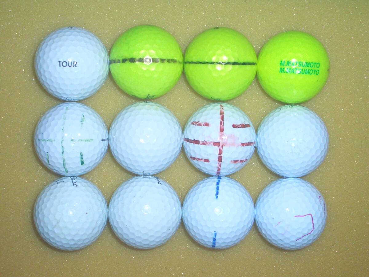 (◎)中古品 タイトリスト Pro V1 (12球)の画像3